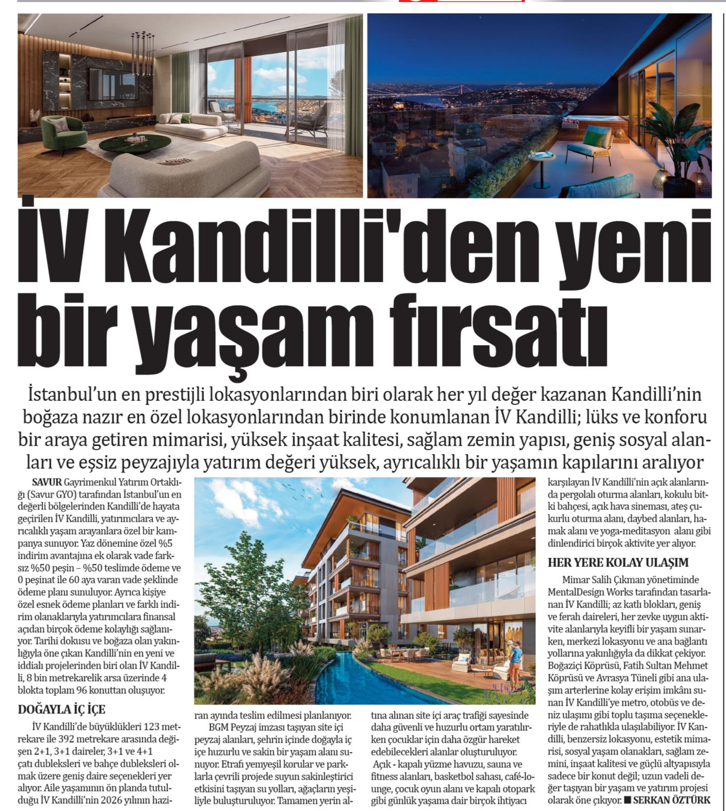 İV Kandilli'den yeni bir yaşam fırsatı