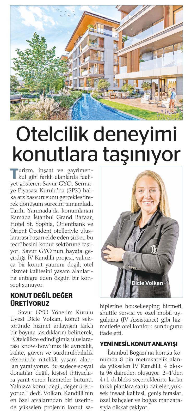 OTELCİLİK DENEYİMİ KONUTLARA TAŞINIYOR